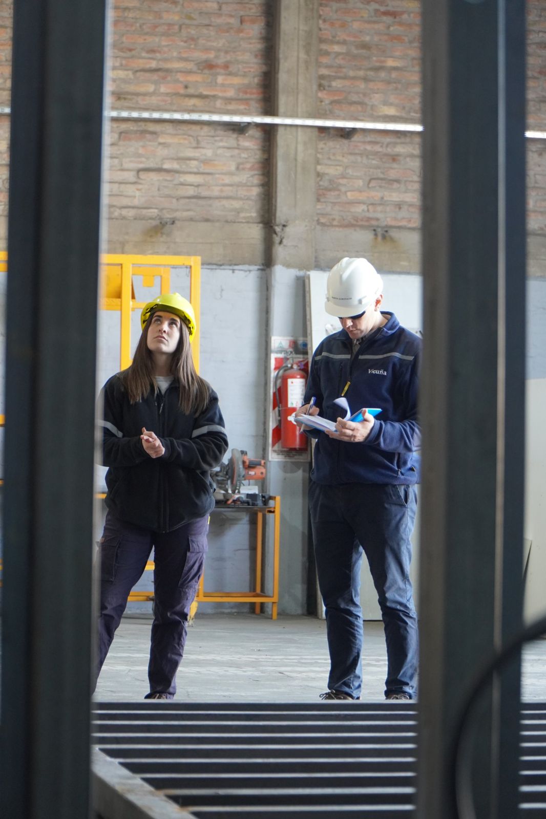 Control de calidad en planta: inspección de la estructura